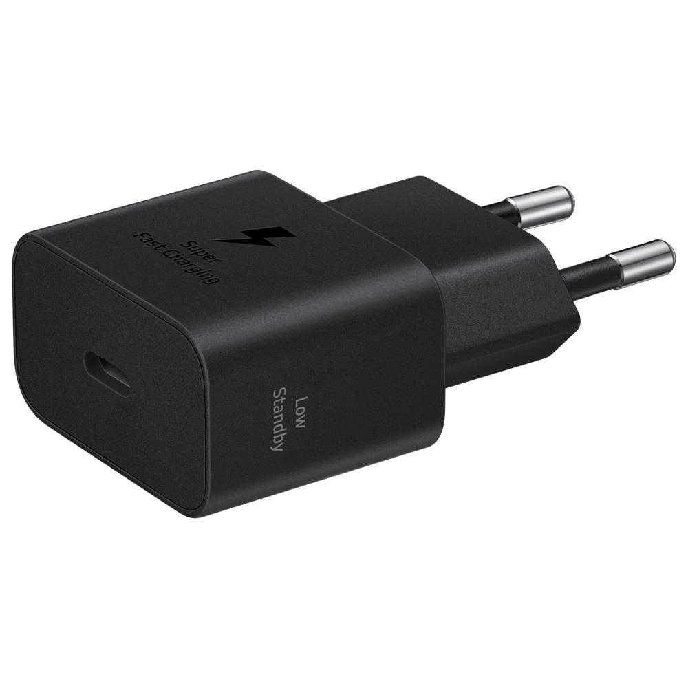 Samsung Uyumlu 25W Hızlı Şarj Seti Type-C Çıkışlı Adaptör ve 1m Type-C Kablo