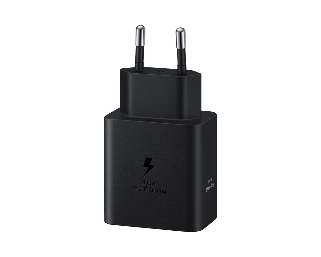 Samsung Uyumlu Type C Hızlı Şarj Aleti (45W) - Siyah